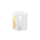 ジャンボリのパステルで可愛い花 Mug :handle