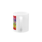 ザリガニのマカロニのRainbow sisters Mug :handle