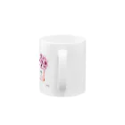 xxxx5のcoco flower Mug :handle