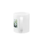 kana_lilyの緑の光の粒 Mug :handle