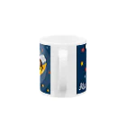 kocoon（コクーン）の夜空のカブトムシ Mug :handle