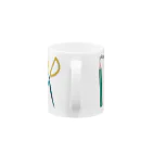 ちよこのぶんぐ Mug :handle