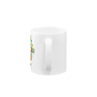 SHUJI OZAWAのカラーボックスを沢山持っている人 Mug :handle