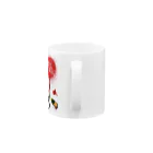 みみてゃのメンヘラ酒ヤクザのくまくん Mug :handle