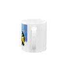 さむろのmemory penguins (beach) Mug :handle