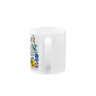 お台場ローズベイデザインのodaiba party amuse Mug :handle