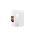 sasaminのheart&star Mug :handle