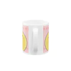 さぼのひよこ(ピンク) Mug :handle