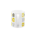 いしだかほの北欧柄のお花たち Mug :handle