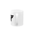 YuukingStoreのイニシャルロゴ（ブラック） Mug :handle