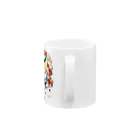 オリジナル雑貨店『ホットドッグ』の『不思議の国のアリス』マグカップ Mug :handle