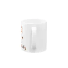 りす太くんとママのクリームベビー Mug :handle