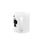 ジージョのデカ文字わんこ「ぼ」 Mug :handle