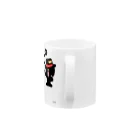 ジージョのデカ文字わんこ「ぽ」 Mug :handle