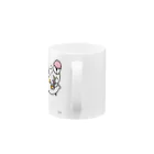 ジージョのデカ文字わんこ「ゆ」 Mug :handle