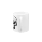 90sunのスカル Mug :handle