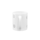 ミラくまのドット柄 Mug :handle