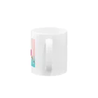 雲丹子商店の日の丸モチーフグラフィック Mug :handle