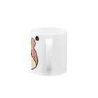 くまろんの◼︎くまろん◼︎ちょっぴりプンプンモード Mug :handle