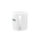 ryoheitatsunokiの釣りマグカップ（NO FISHING NO LIFE） Mug :handle