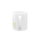 暑山グッズショップの花蝶（パステル） Mug :handle