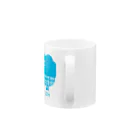 hodocoのガレリー　水色 Mug :handle