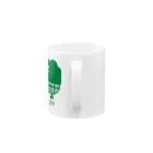 hodocoのガレリー　緑 Mug :handle