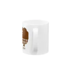 hodocoのガレリー　チョコ Mug :handle