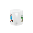 THE DOUBUTSU-ZOO SHOPのどうぶつーズ Mug :handle