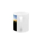 River Gardenの夜の手前 Mug :handle