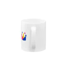 株式会社ハグカムのGLOBAL CROWN公式グッズ Mug :handle