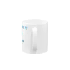 ALBAtherapyのIamHappyToJoinWithYou_SKYBLUE Mug :handle