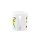 まとりこや ショップのまとり　と　おうえんたい　マグカップ Mug :handle