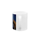 シッポ追いの猫写真店のつきねこ Supermoon Mug :handle