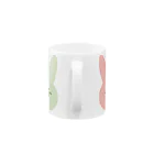 ヤマメファクトリーのうさぎでやんす（colorful） Mug :handle