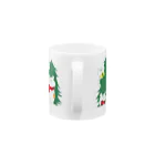 shirokumasaanのクリスマス限定　もみの木 Mug :handle