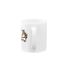 yuipppのしろちゃねこ Mug :handle