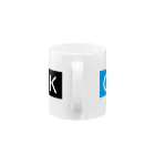 ksd6700のCMYK Mug :handle