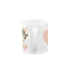 牛絵屋のこうしとこぶたマグ Mug :handle