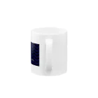 kaulaのkaula_zigzag01(black) Mug :handle