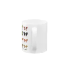 TAKUMIX WEB STOREの「Lif-e-Motion」蝶 Mug :handle