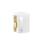 ちづの茶トラ猫のミルク Mug :handle