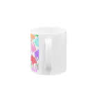 aKiraのcolorfulcat Mug :handle