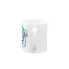 ひげののブレてるブルドッグ課長 Mug :handle