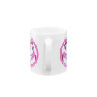 “すずめのおみせ” SUZURI店のマリーナすぱろう Mug :handle