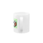 ダイナマイト87ねこ大商会のたんぽぽの綿毛でいぬを釣るねこです Mug :handle