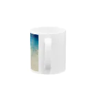 Chiaki✴︎のblue sands Mug :handle