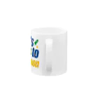 【仮想通貨】ADKグッズ専門店 のLet's go to the Moon(ADK) （白縁） Mug :handle