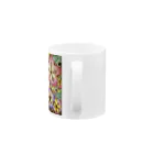 alajasのHappiness flowers  Mug :handle