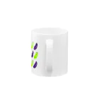 BUDDY-BUDDYのなすと枝豆 Mug :handle